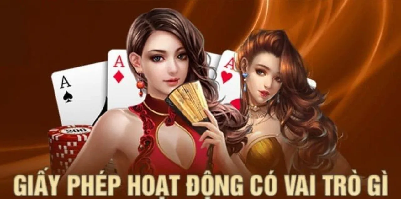 Các loại giấy phép kinh doanh Vin777 đang sở hữu